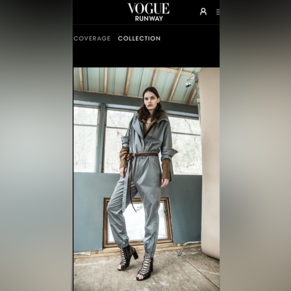Nicholas K Mason Jumpsuit Size Small Grey/blue - Picture 1 of 15